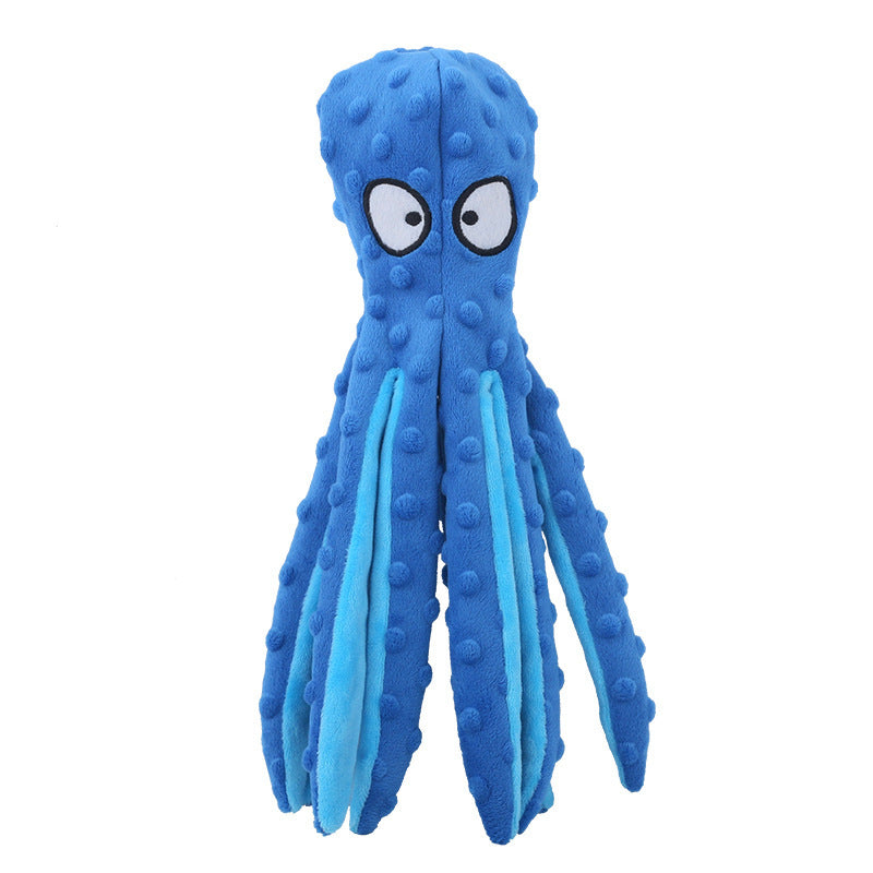 Eco-friendly Pet Plush Octopus Cat & Dog Toy