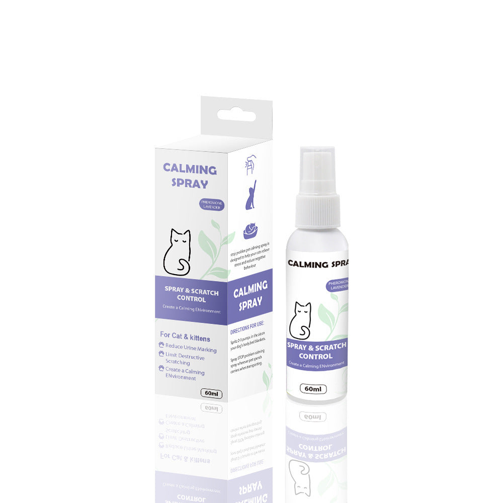 Calm & Soothe Pets – Organic Relaxing Spray