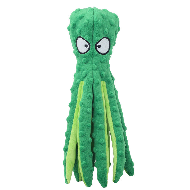 Eco-friendly Pet Plush Octopus Cat & Dog Toy