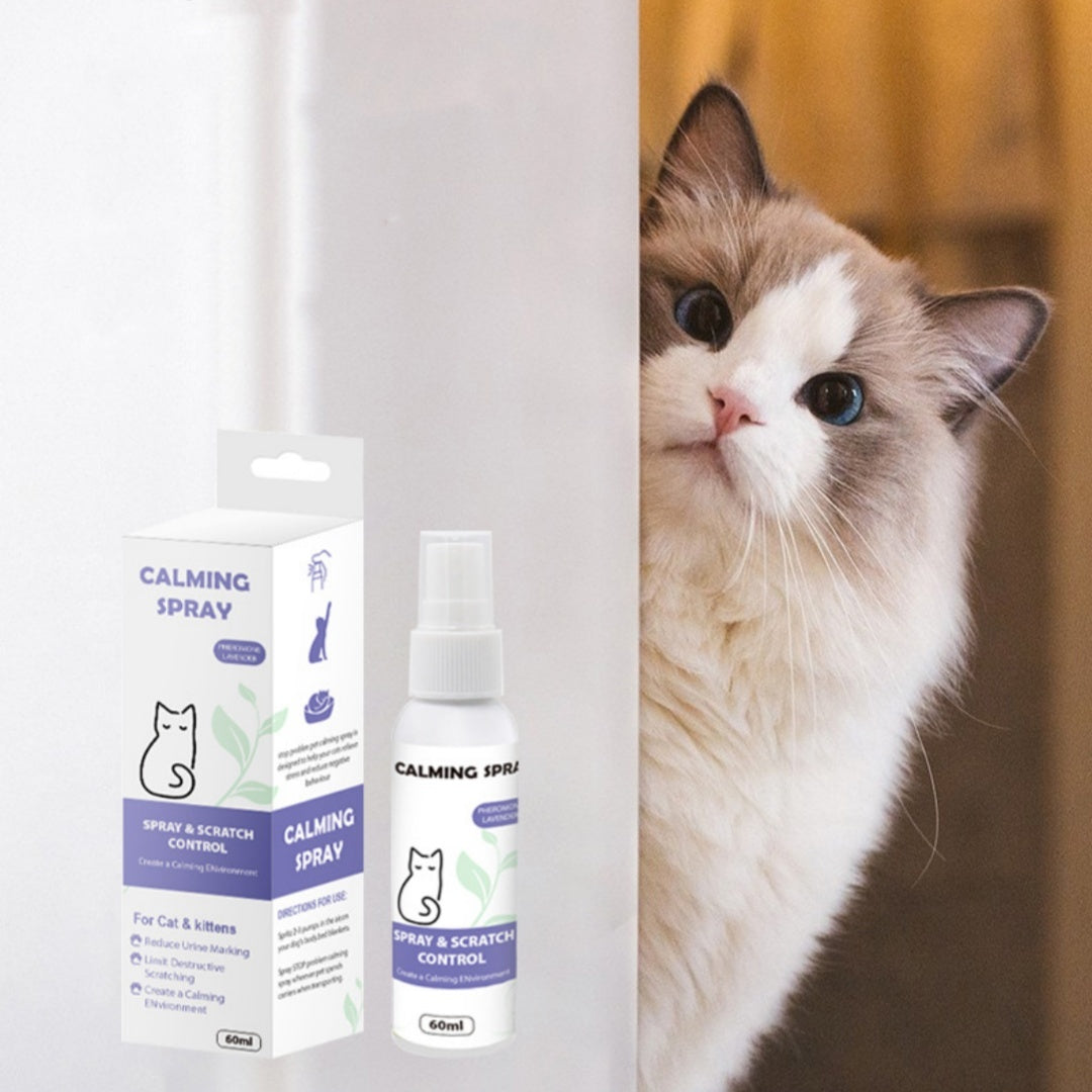 Calm & Soothe Pets – Organic Relaxing Spray