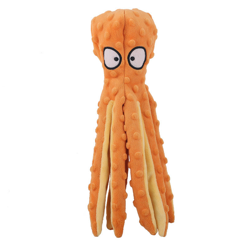 Eco-friendly Pet Plush Octopus Cat & Dog Toy