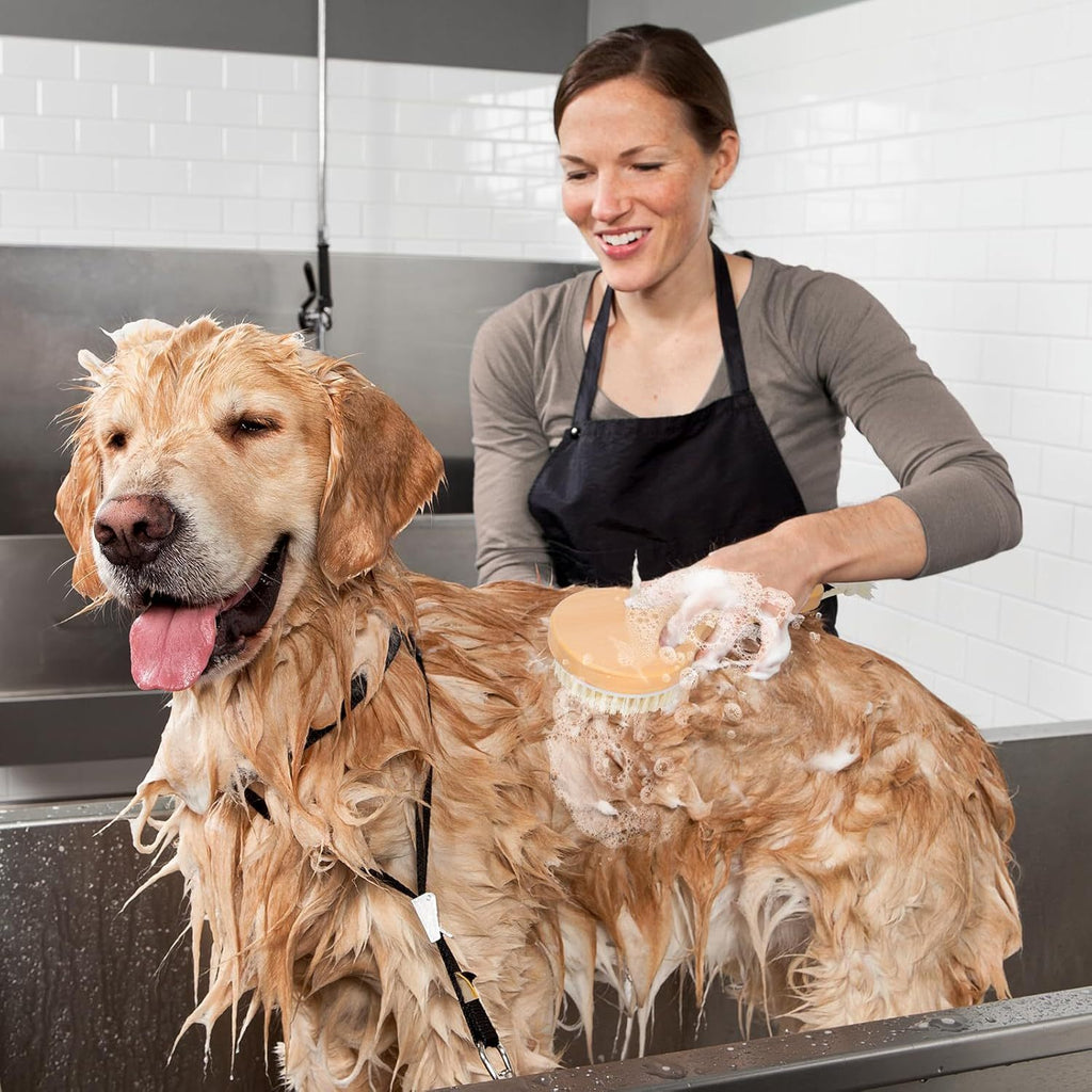 Natural Bristle Grooming Brush – Relaxing Bath Time