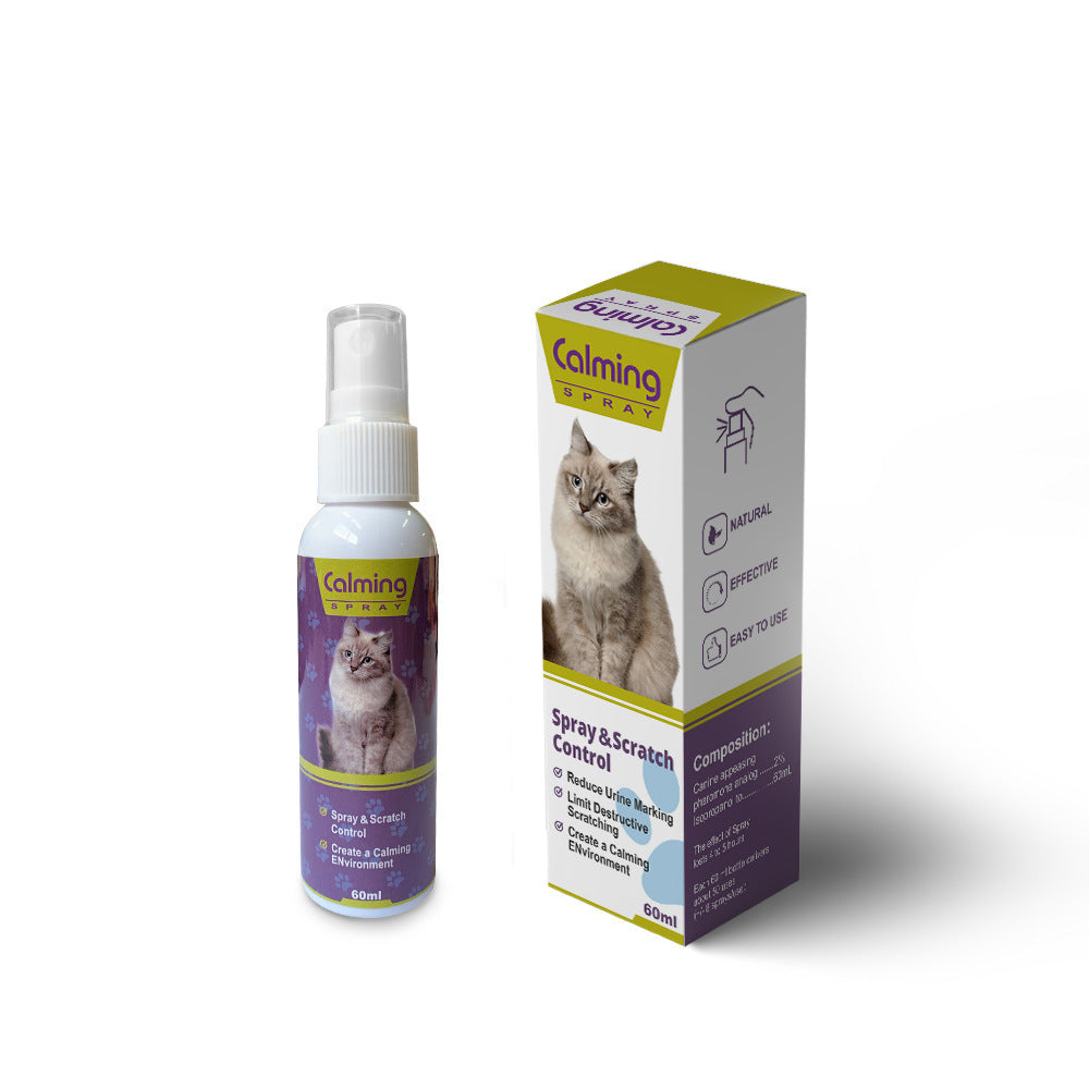 Calm & Soothe Pets – Organic Relaxing Spray