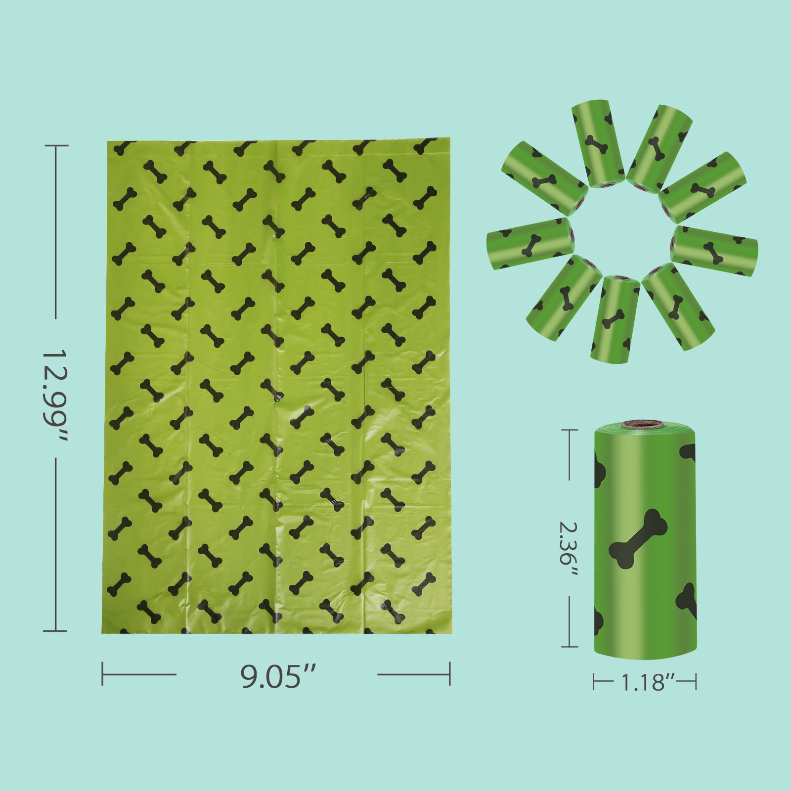 Biodegradable Dog Waste Bags for Eco Pet Parents